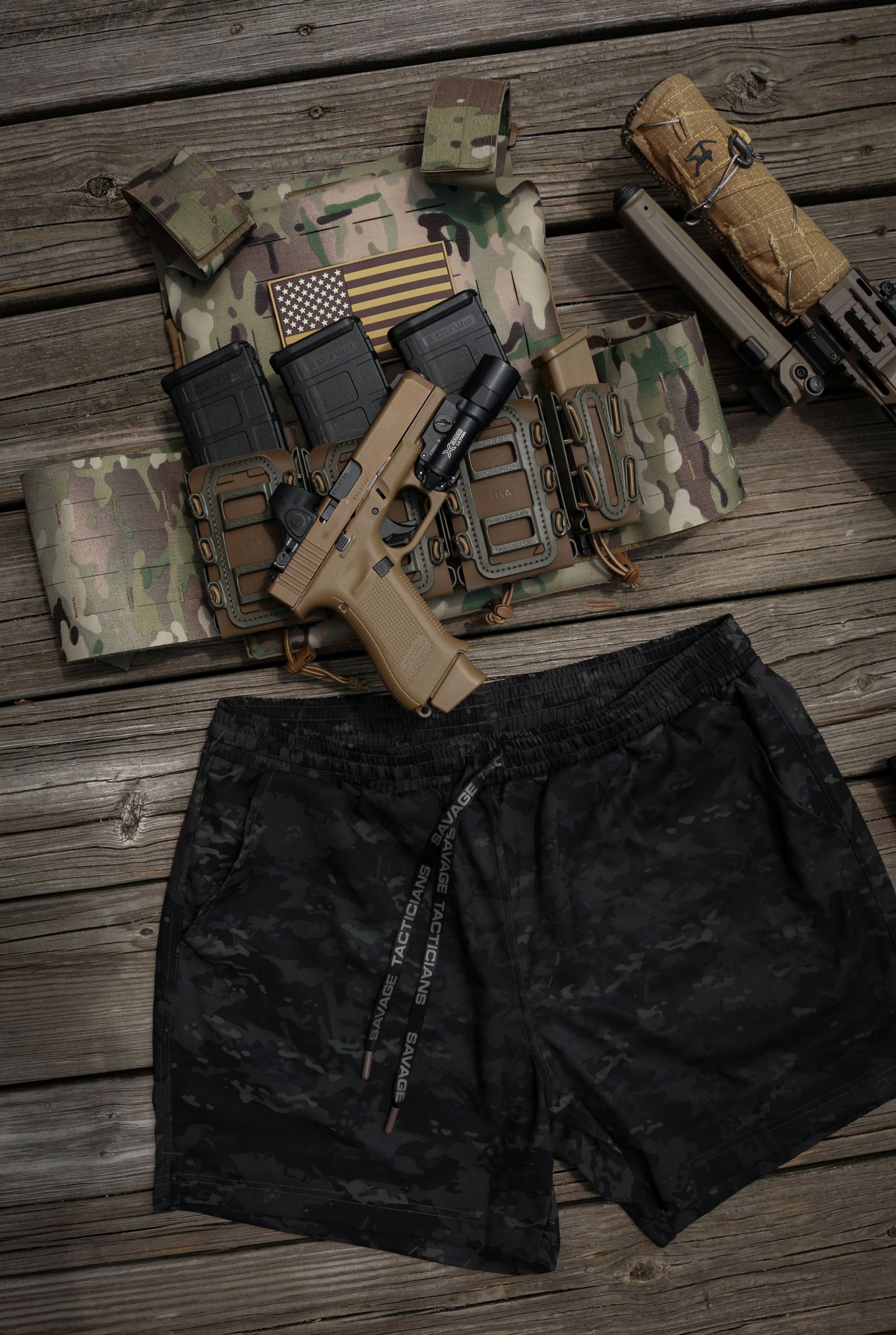 Swim Trunks - STMC® Black V1