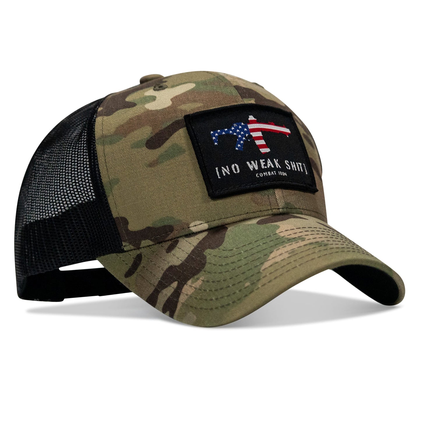 No Weak Shit Patch Snapback Hat