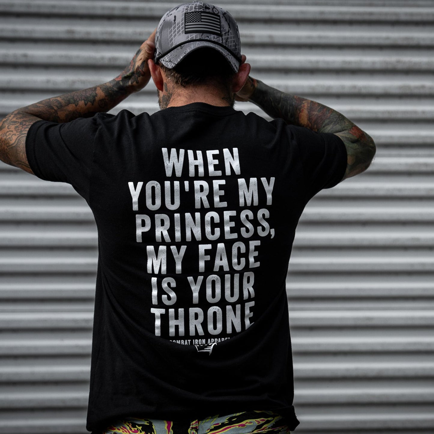 When You're My Princess, My Face Is Your Throne Men's T-Shirt