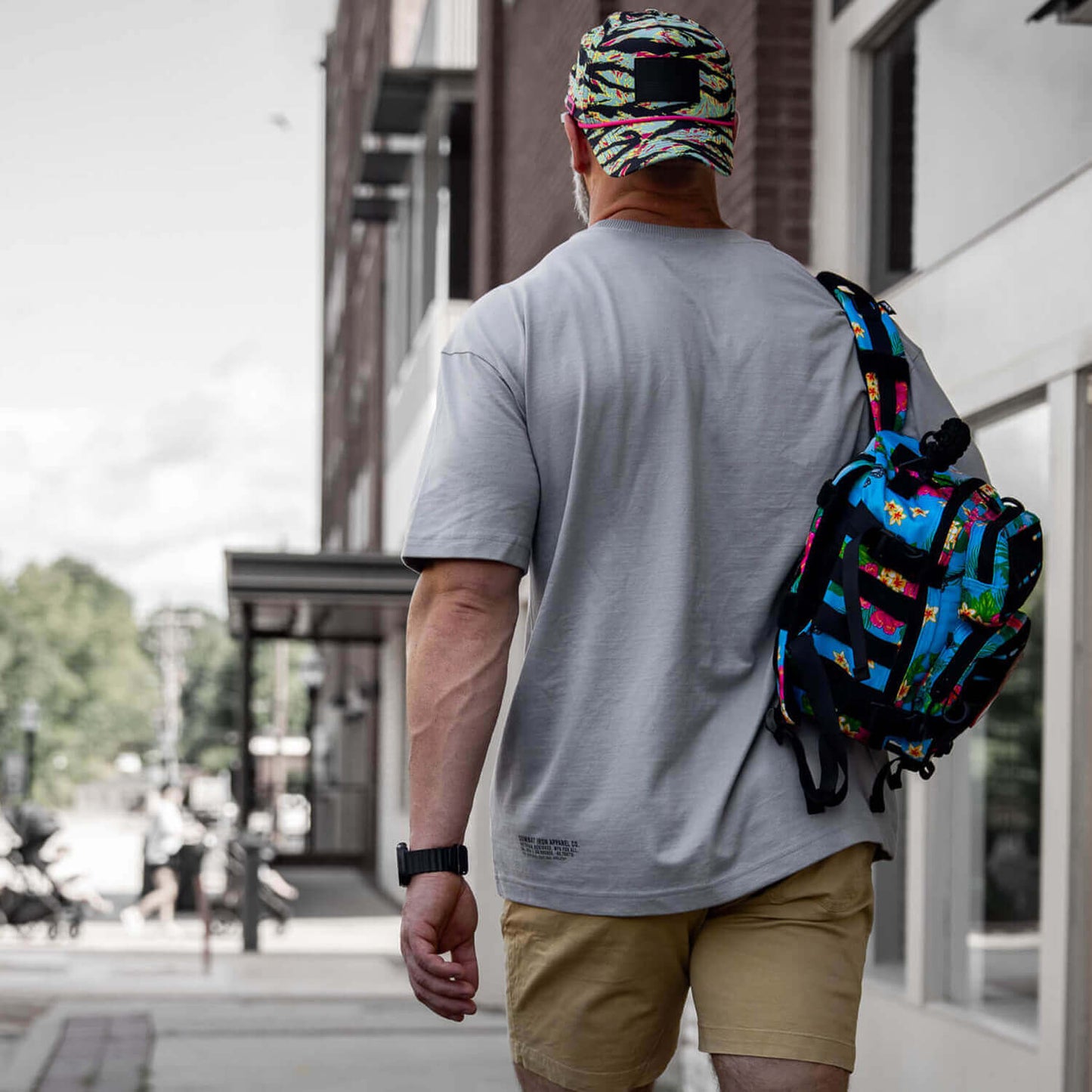 USA PVC Flag Waterproof Weekender Snapback