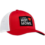 Load image into Gallery viewer, I Love Hot Mom&#39;s Patch Snapback Hat
