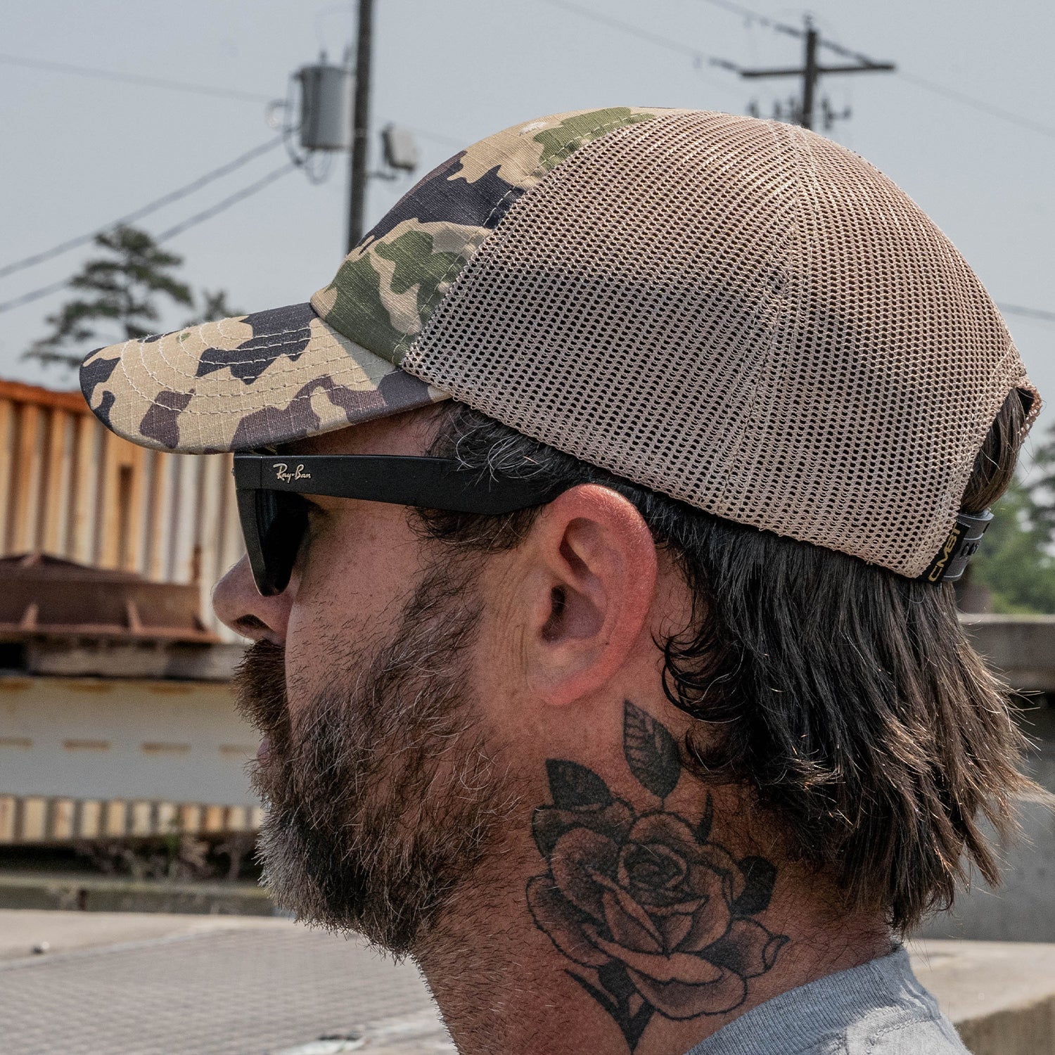 Ripstop Low Pro No Patch Mesh Snapback Hat