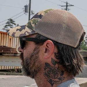 Ripstop Low Pro No Patch Mesh Snapback Hat