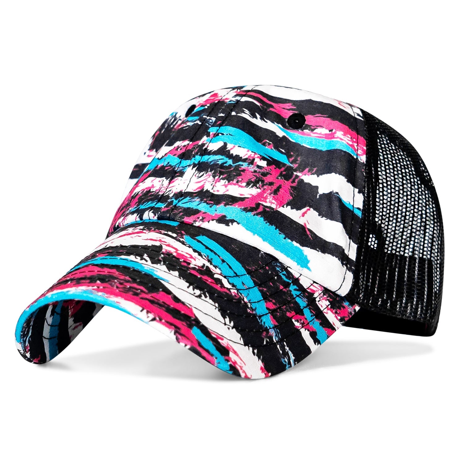 Ripstop Low Pro No Patch Mesh Snapback Hat