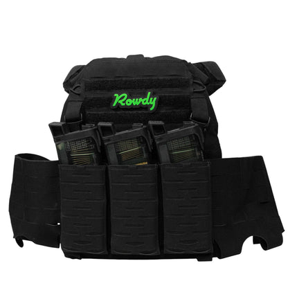 Rowdy Script PVC Velcro Patch