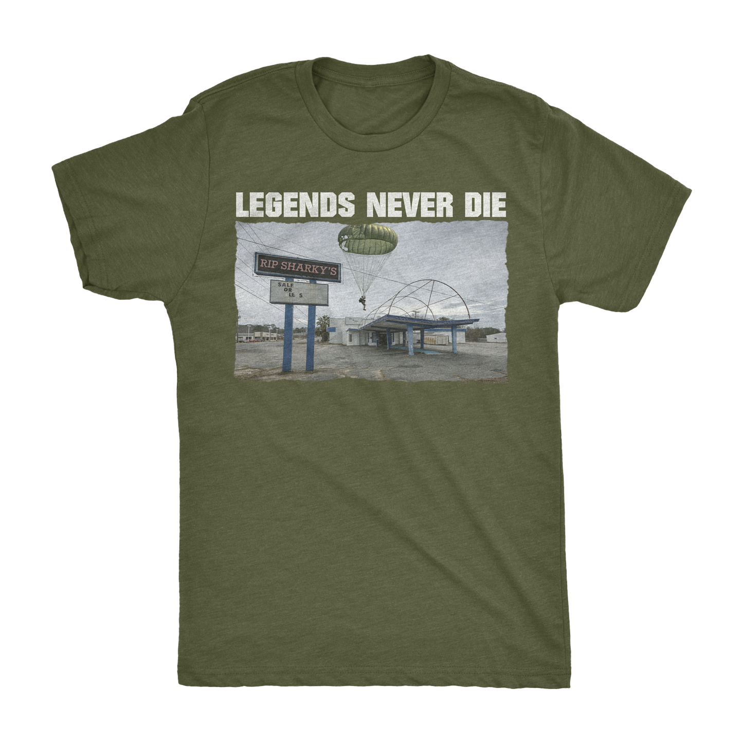 RIP Sharky's Athletic Shirt