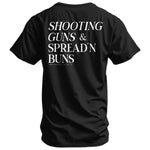 Load image into Gallery viewer, Shooting Guns &amp; Spread&#39;n Buns Men&#39;s T-Shirt
