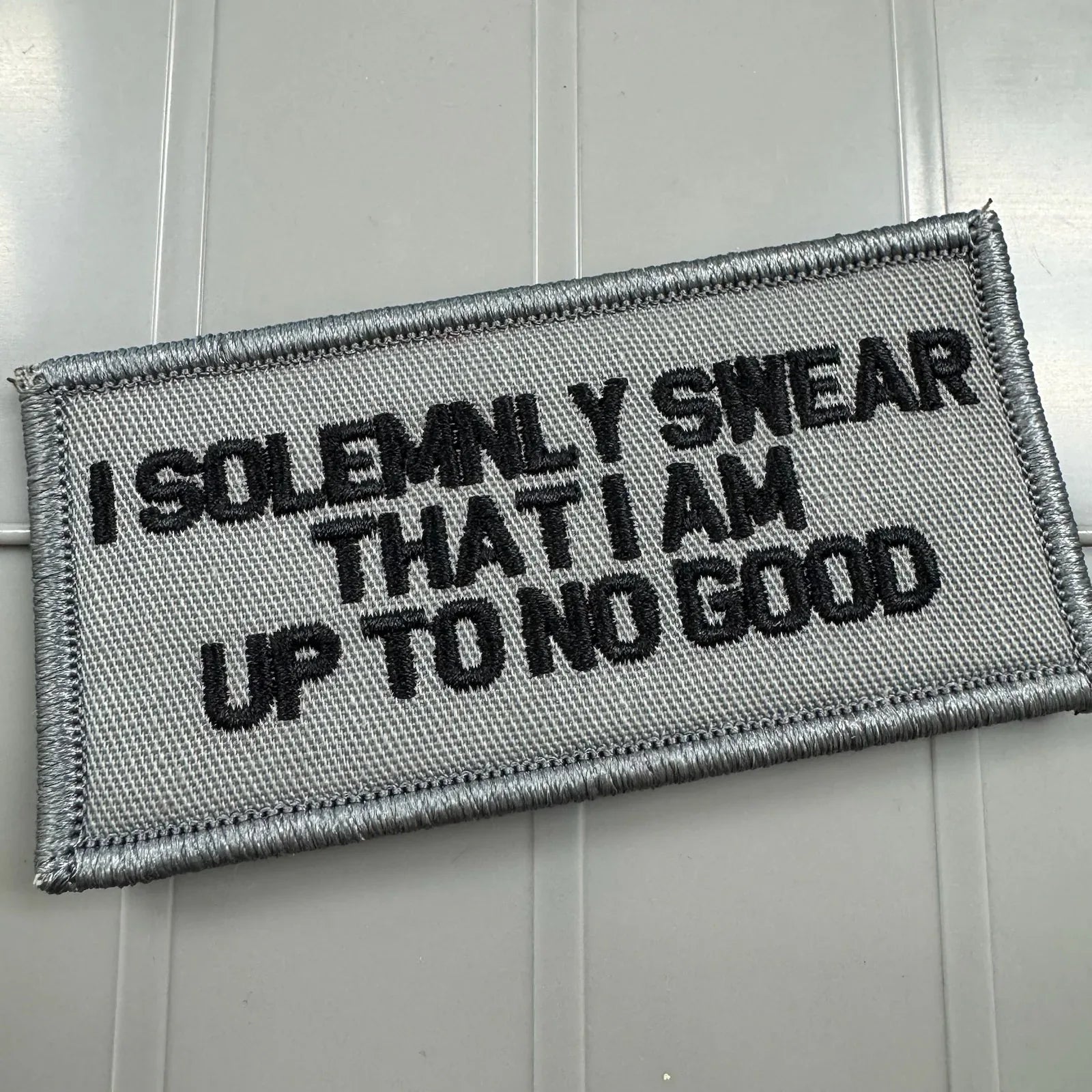 As Seen on Socials - I Solemnly Swear That I Am Up To No Good - 2x4 Pa ...