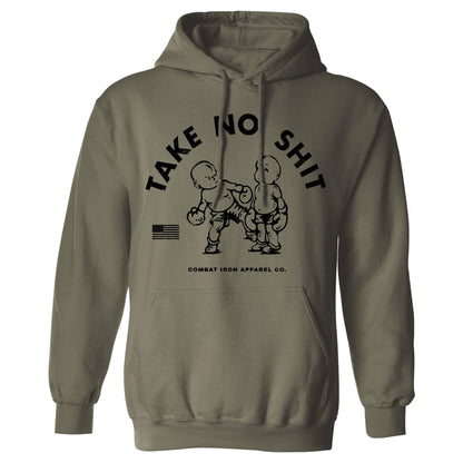 Take No Shit Men's Fleece Lined Hoodie