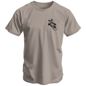 Ride 'Em Raw - Saddles Are For Sissy's Men's T-Shirt