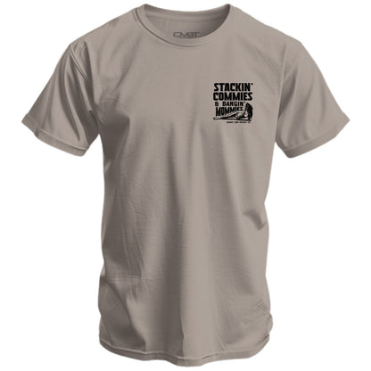 Stackin' Commies & Bangin' Mommies Men's T-Shirt