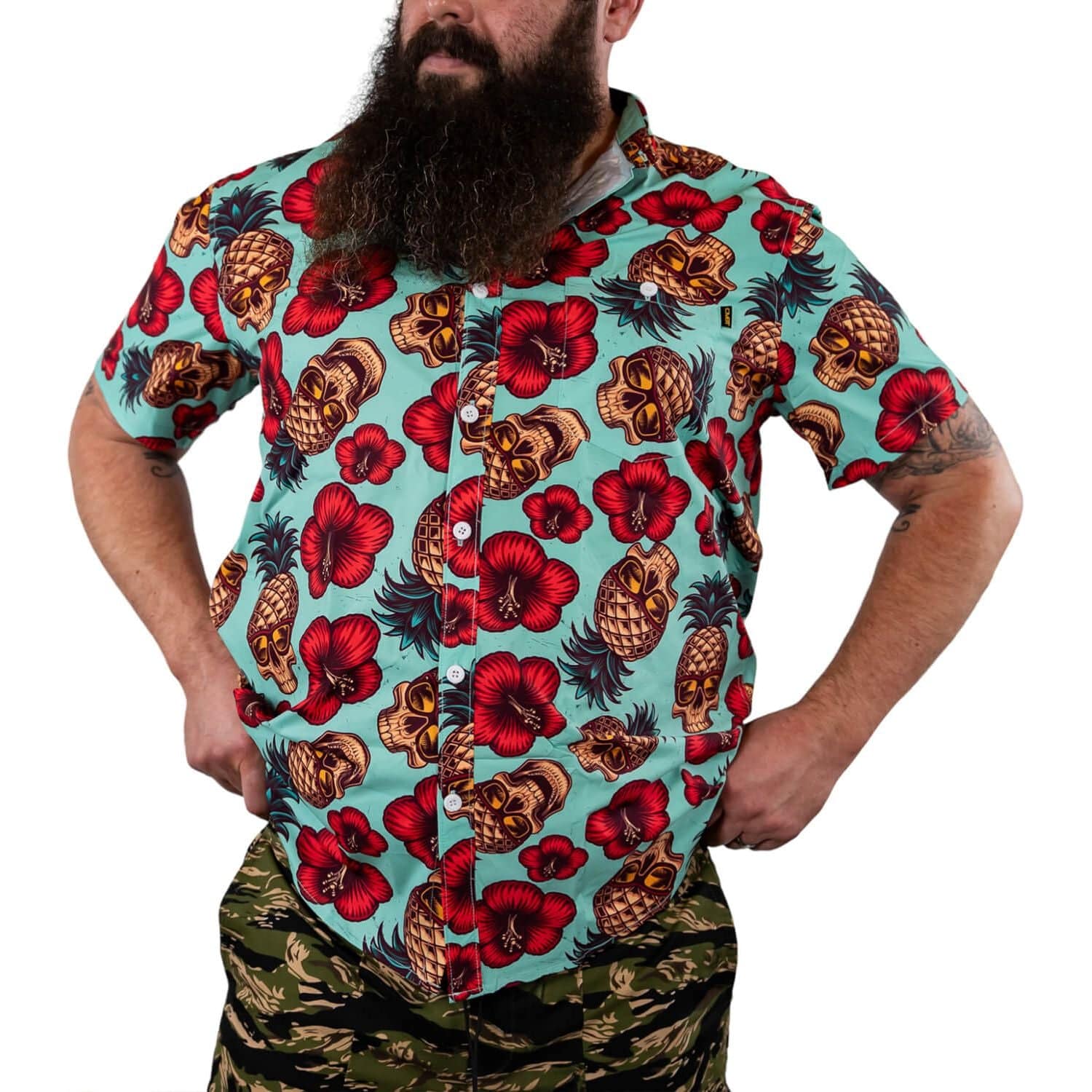 Men's Flex Button Up