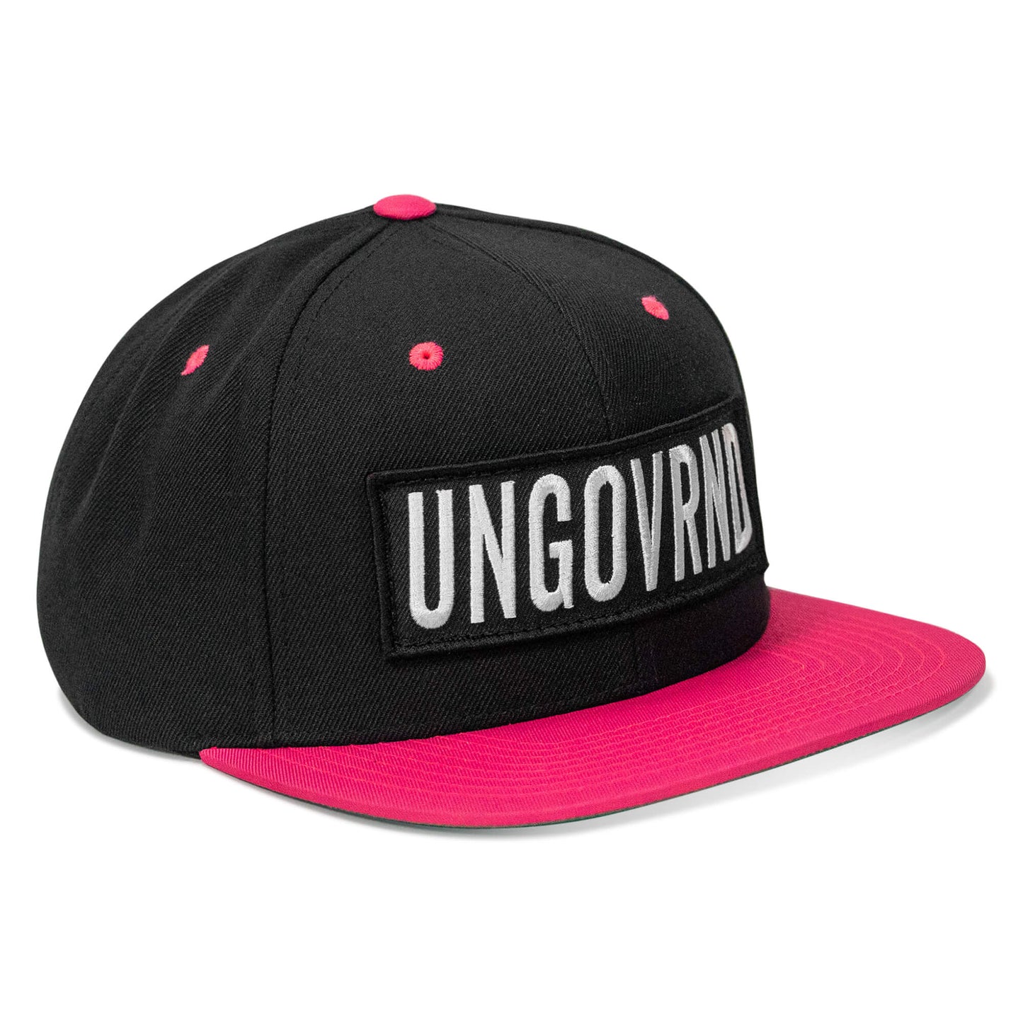 Ungovrnd Oversized Patch Flatbill SnapBack Hat