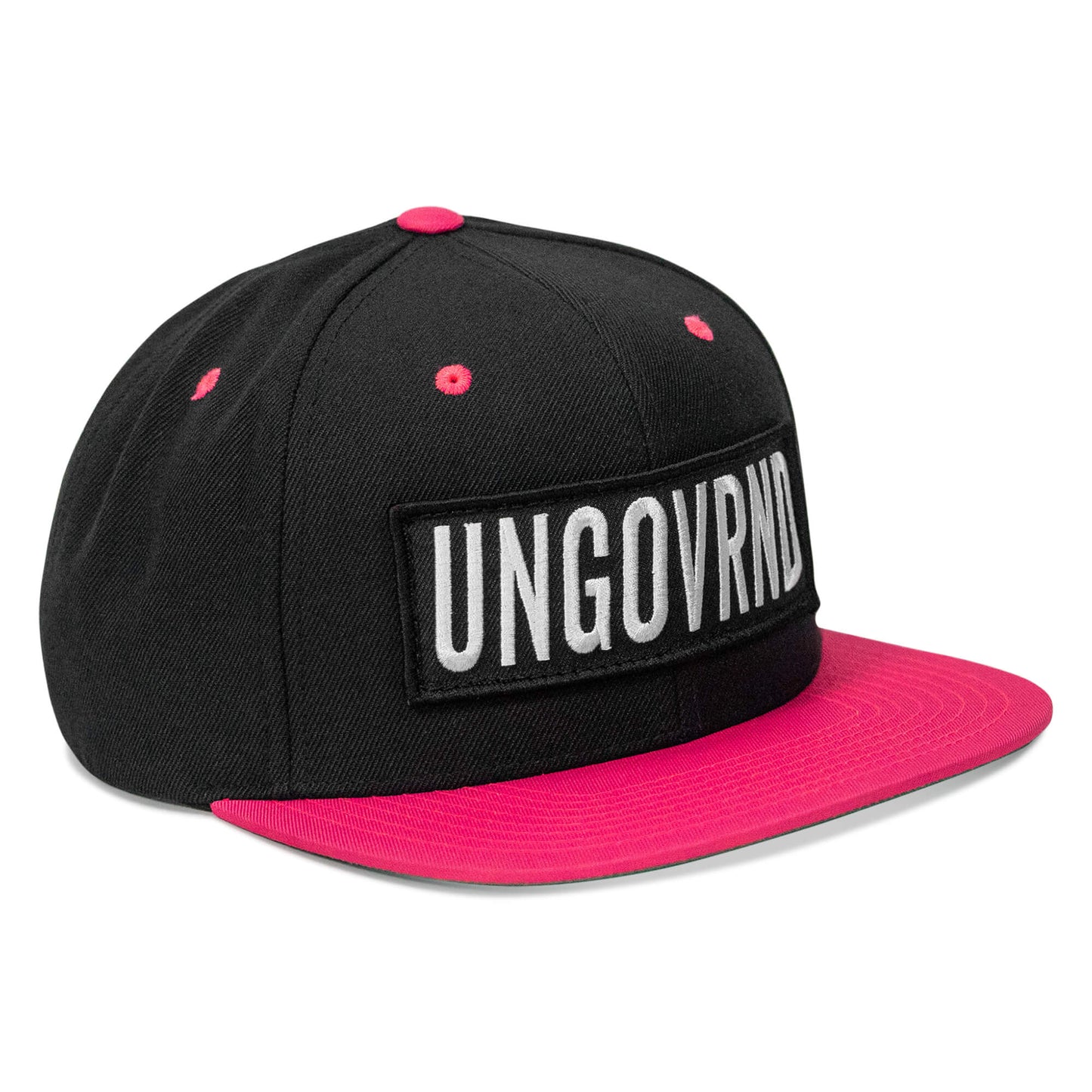 Ungovrnd Oversized Patch Flatbill SnapBack Hat