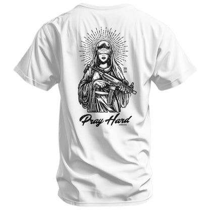 Pray Hard Men's T-Shirt