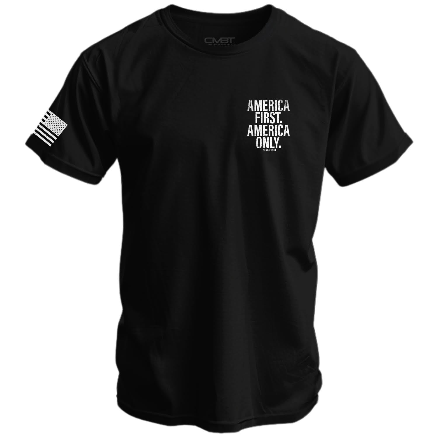 America First. American Only. Men's T-Shirt – WETSU Company