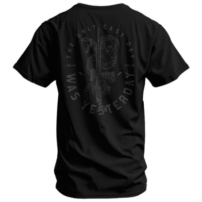 Only Easy Day Was Yesterday Rifle Men's T-Shirt