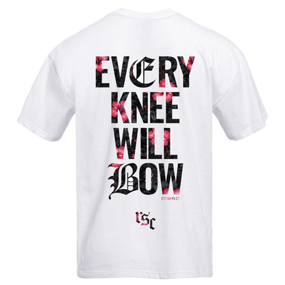 Every Knee Will Bow Men's Heavyweight T-Shirt