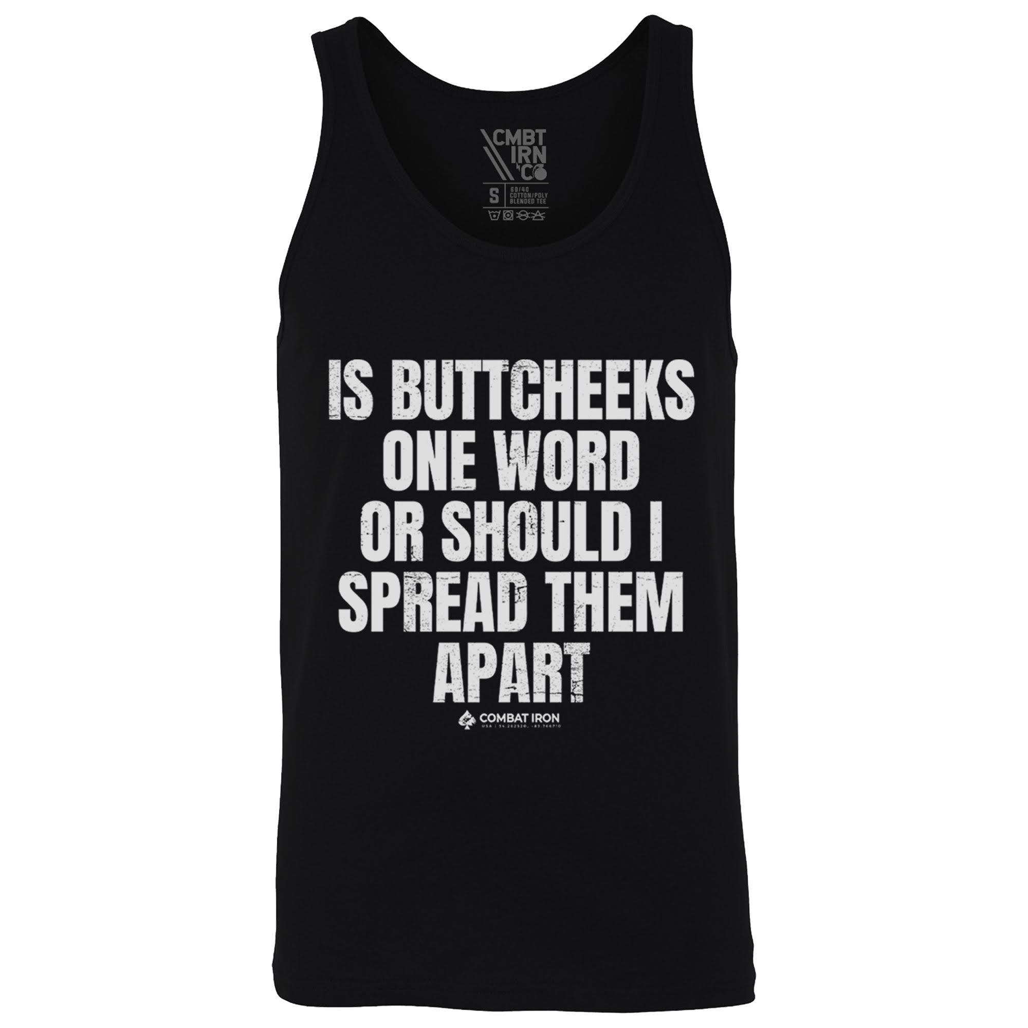 Is Buttcheeks One Word Or Should I Spread Them Apart Men's Tank – WETSU ...
