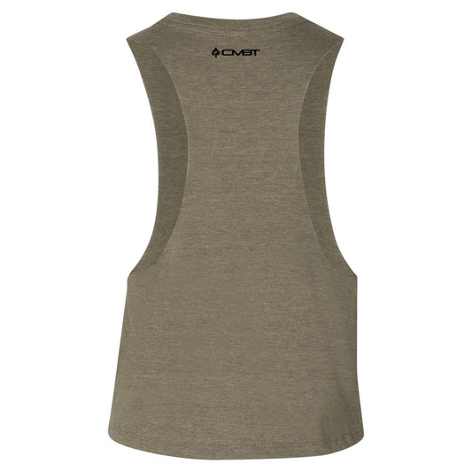 She's Beauty, She's Grace. Women's Tank Crop Top