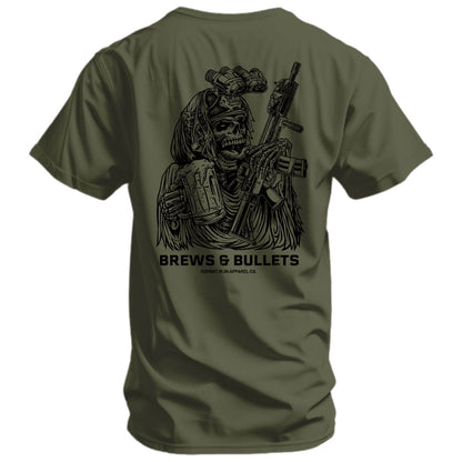 Brews & Bullets Men's T-Shirt