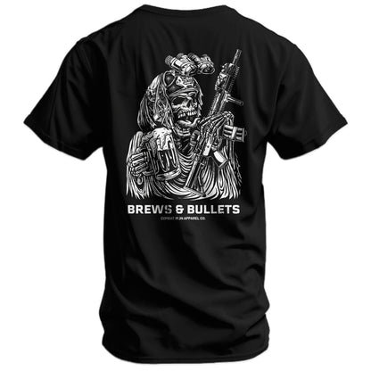 Brews & Bullets Men's T-Shirt