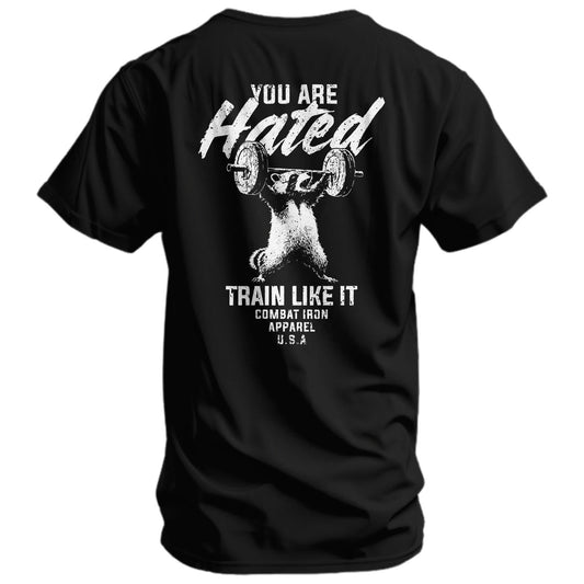 You Are Hated. Train Like It Men's T-Shirt