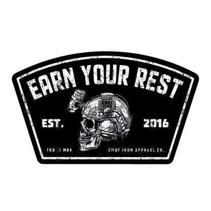 Earn Your Rest Decal