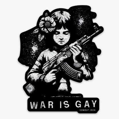 War Is Gay Decal
