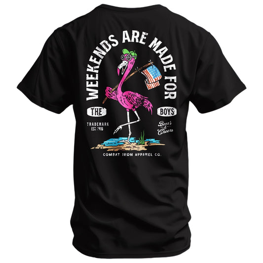 Weekends Are Made For The Boys Men's T-Shirt
