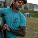 Load image into Gallery viewer, Shooting Guns &amp; Spread&#39;n Buns Men&#39;s T-Shirt
