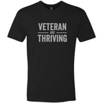 Load image into Gallery viewer, Veteran + Thriving T-Shirt

