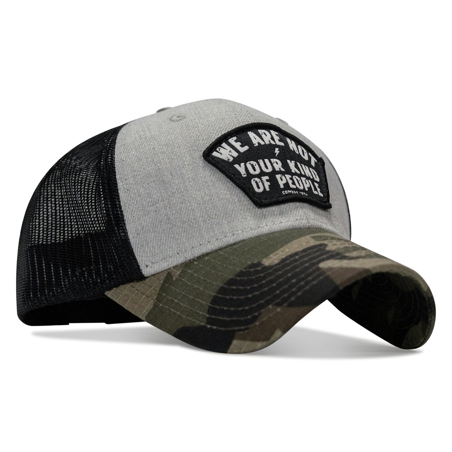 We Are Not Your Kind Of People Patch Original Ripstop Snapback Hat