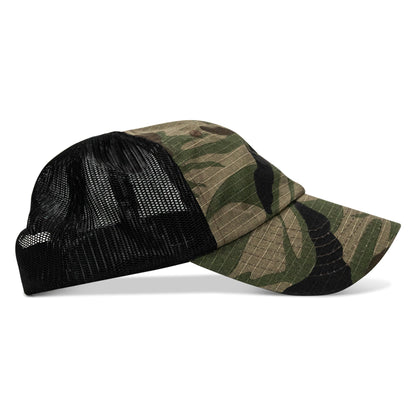 Ripstop Low Pro No Patch Mesh Snapback Hat