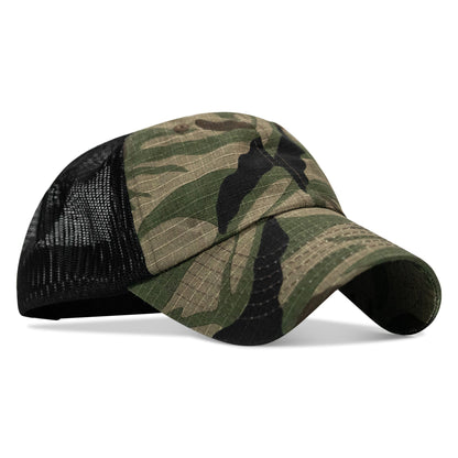 Ripstop Low Pro No Patch Mesh Snapback Hat