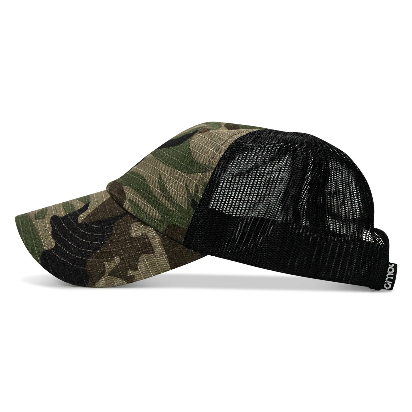 Ripstop Low Pro No Patch Mesh Snapback Hat