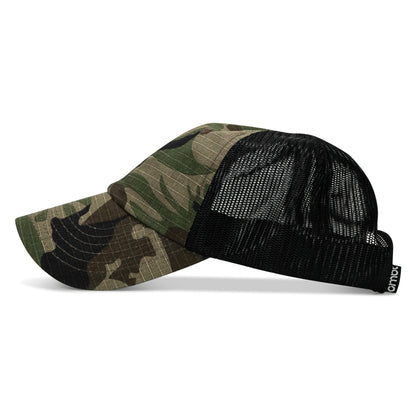 Ripstop Low Pro No Patch Mesh Snapback Hat