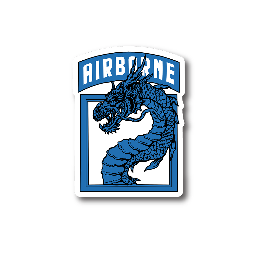 18th Airborne Dragon Remastered Premium Sticker