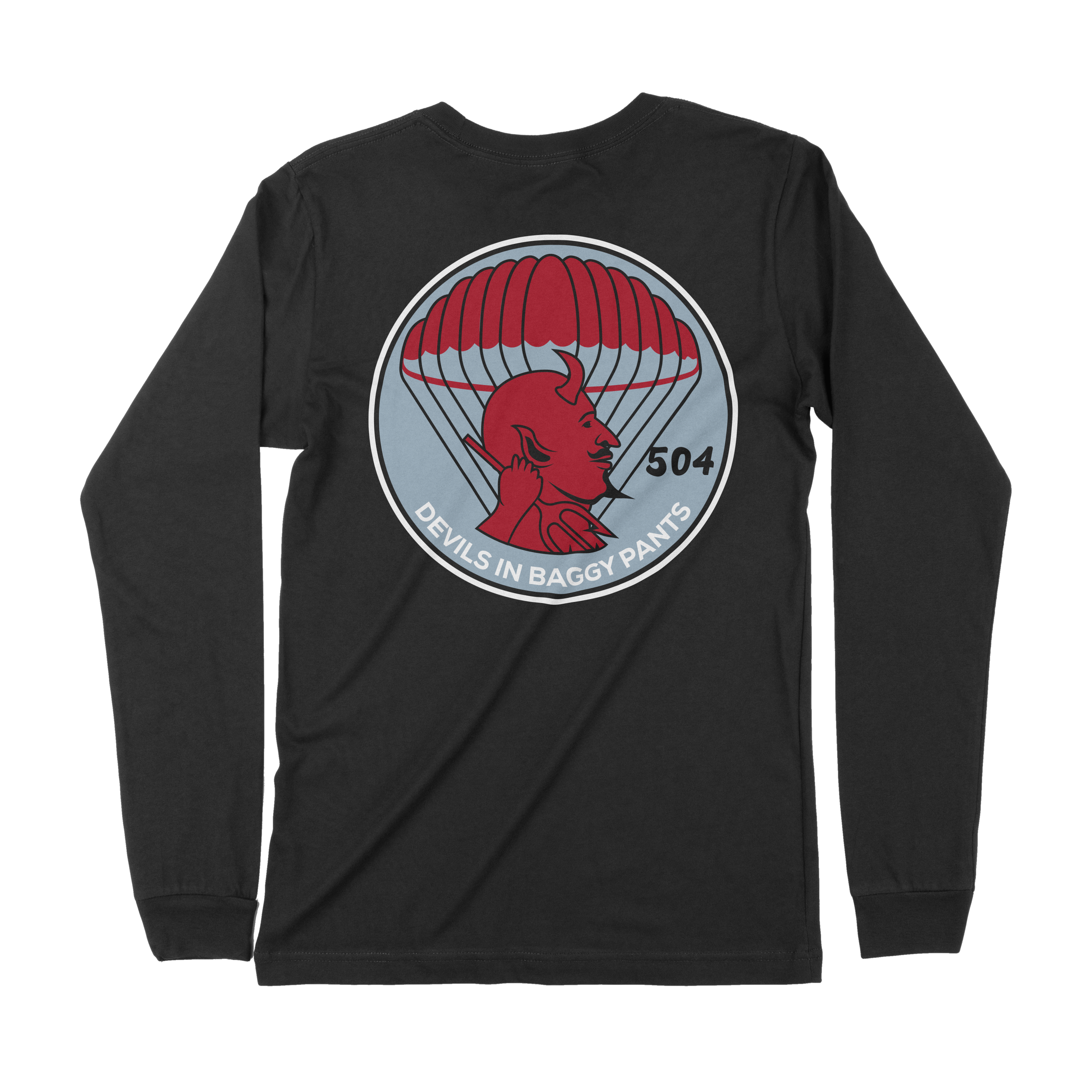 504 Devils Airborne Classic Long Sleeve Shirt