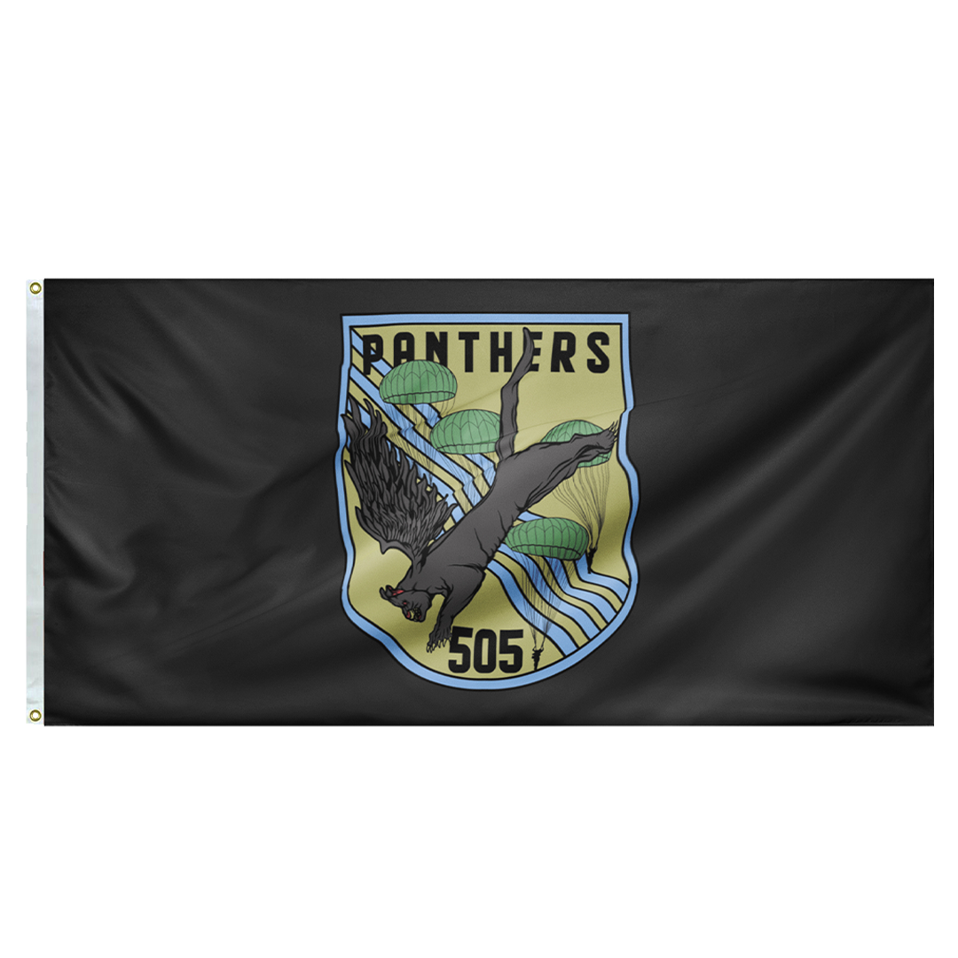 505th Panthers Remastered Double-Sided Flag