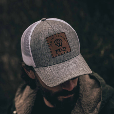 Airborne Community Leather Patch Hat
