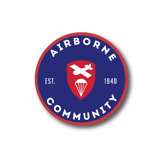 Airborne Community Sticker