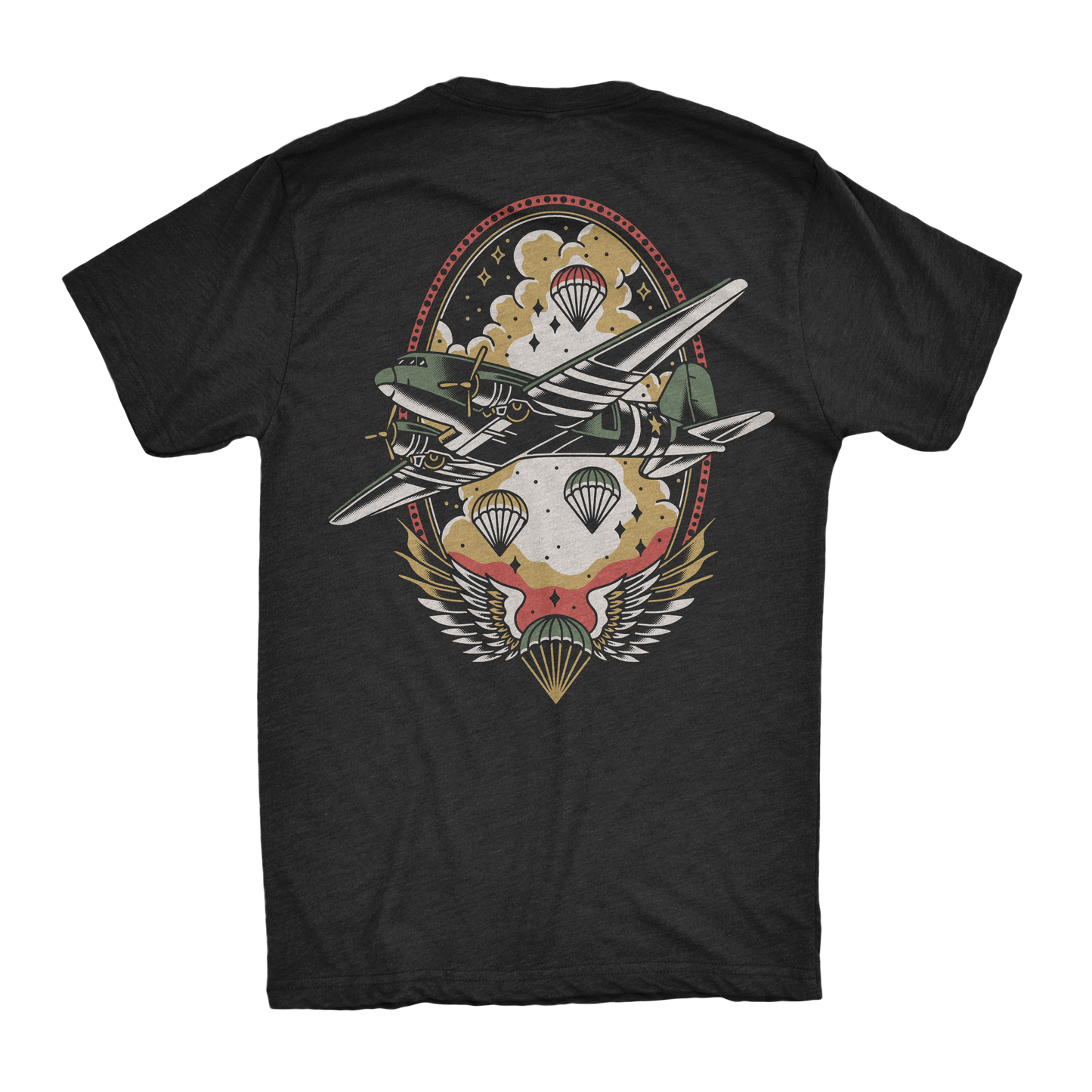 Airborne Traditional Athletic Shirt