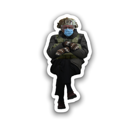 Bernie Jump Refusal Sticker