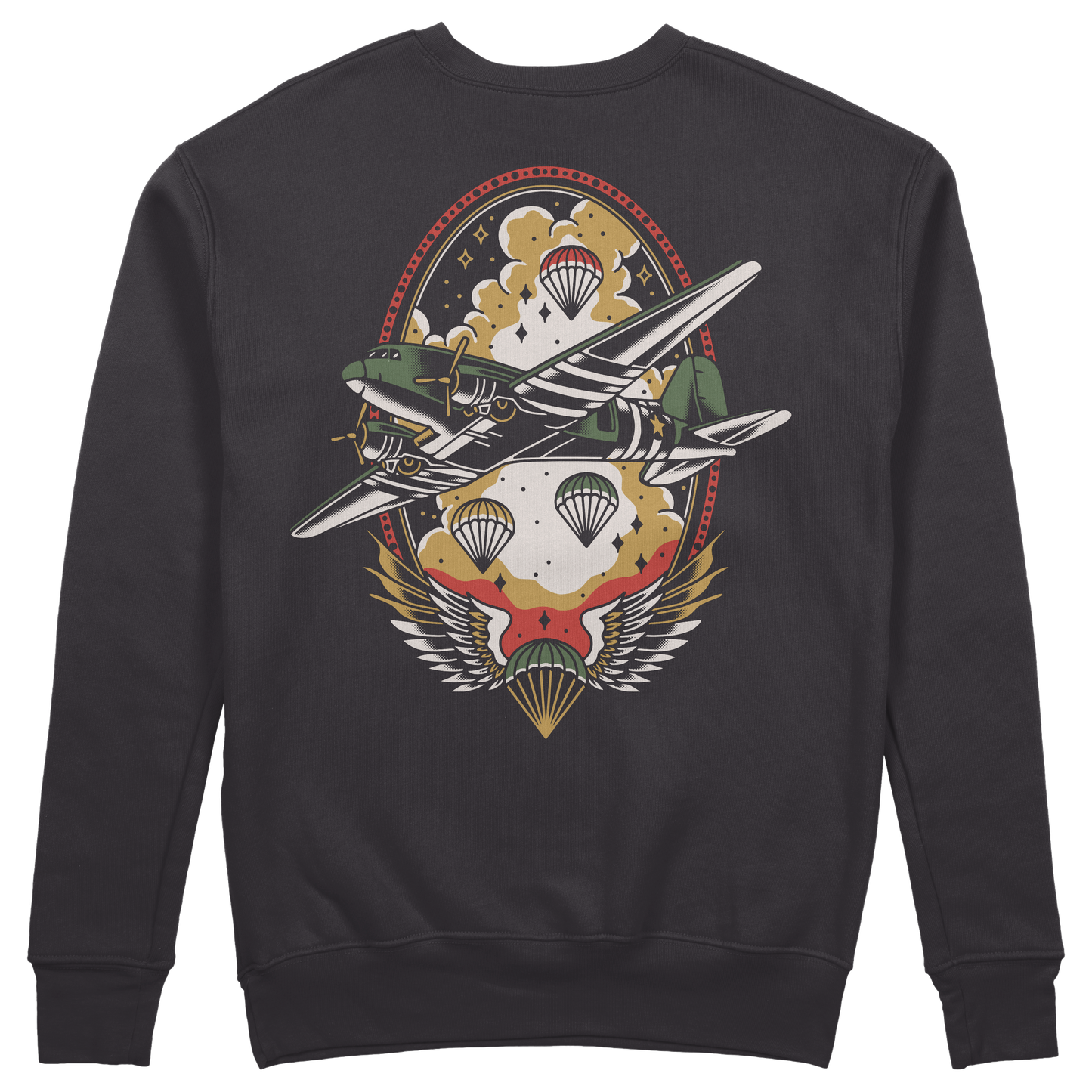 Airborne Traditional Crewneck Sweatshirt