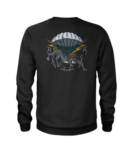 2-503 Cat Patch Remastered Crewneck Sweatshirt