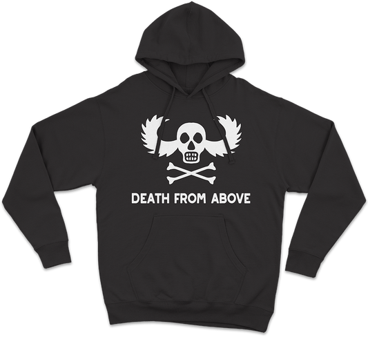 Vietnam Airborne War Wings Hoodie
