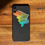 Load image into Gallery viewer, Hook Up Holographic Mini Sticker
