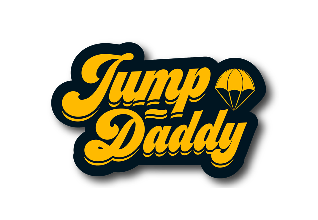 Jump Daddy Mellow Yellow Premium Sticker