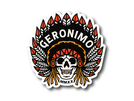Live Well Geronimos Premium Sticker